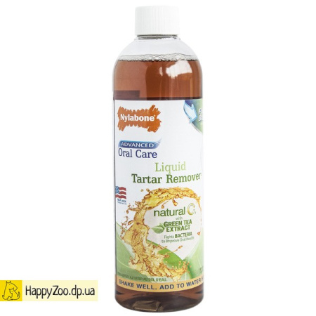 Nylabone Oral Care Natural Liquid Tartar Remover Нилабон жидкость от запаха из пасти для собак