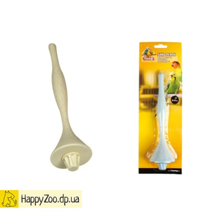 Karlie-Flamingo Sand Perch Plastic песчаная жердочка игрушка для птиц