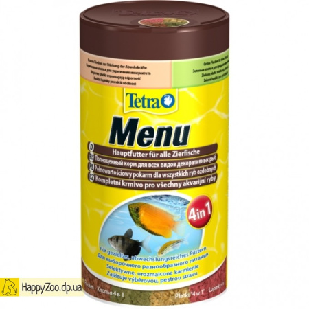 Корм для рыб Тetra MENU 4в1