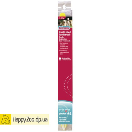 SENTRY Petrodex софт бристл (Soft Bristle) мягкая зубная щетка для собак и котов